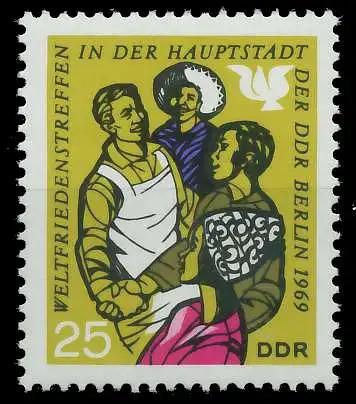 DDR 1969 Nr 1480 postfrisch SBC4BCE