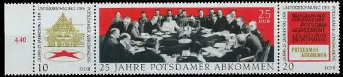 DDR ZUSAMMENDRUCK Nr Wzd237 postfrisch 3ER STR SBC4C46