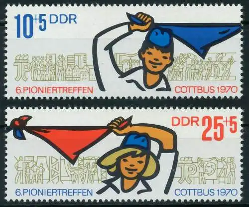 DDR 1970 Nr 1596-1597 postfrisch SBC4CBA