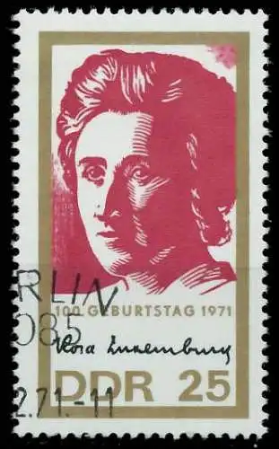 DDR 1971 Nr 1651 gestempelt 11FAAA