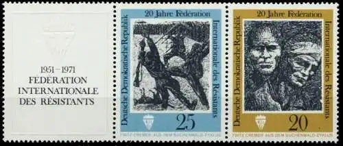 DDR ZUSAMMENDRUCK Nr WZd252 postfrisch ungebraucht 3ER STR SBC50CE