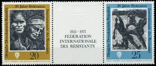 DDR ZUSAMMENDRUCK Nr WZd251 postfrisch 3ER STR SBC5106