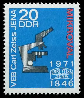 DDR 1971 Nr 1715 postfrisch SBCB3BA