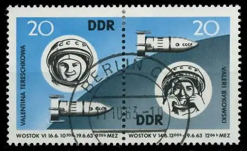 DDR ZUSAMMENDRUCK Nr WZd 90 gestempelt WAAGR PAAR 1257F2