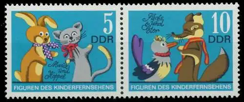 DDR ZUSAMMENDRUCK Nr WZd287 postfrisch WAAGR PAAR SBD1C2E