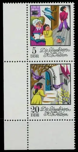 DDR ZUSAMMENDRUCK Nr SZd122 postfrisch SENKR PAAR ECKE- 12AA0E