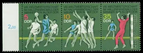 DDR ZUSAMMENDRUCK Nr WZd299 postfrisch 3ER STR SRA 12FCFE