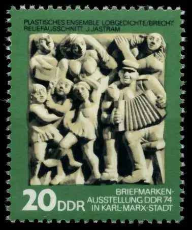 DDR 1974 Nr 1989 postfrisch SBD7A26