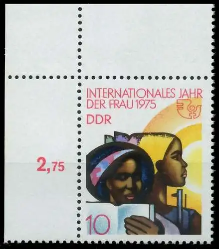 DDR 1975 Nr 2019 postfrisch ECKE-OLI 1364DE