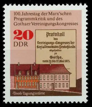 DDR 1975 Nr 2051 postfrisch SBDE8C6