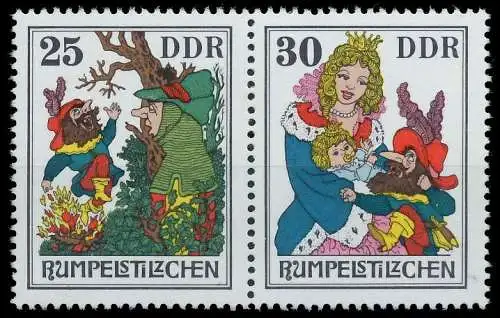 DDR ZUSAMMENDRUCK Nr WZd341 postfrisch WAAGR PAAR SBDEA82