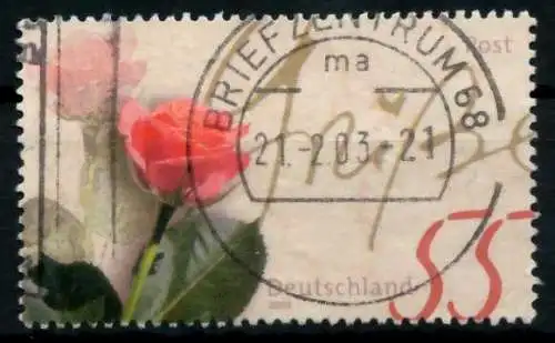 BRD 2003 Nr 2317 gestempelt 6A1792