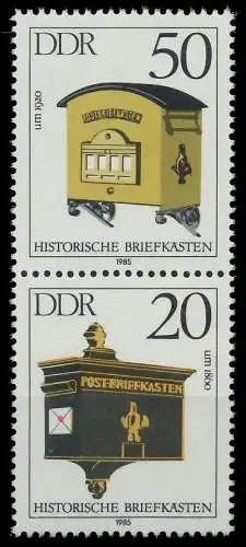 DDR ZUSAMMENDRUCK Nr SZd 286 postfrisch SENKR PAAR SB3422A