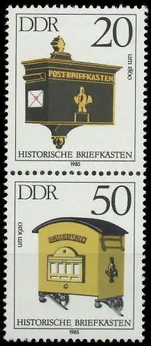DDR ZUSAMMENDRUCK Nr SZd 284 postfrisch SENKR PAAR SB3421E