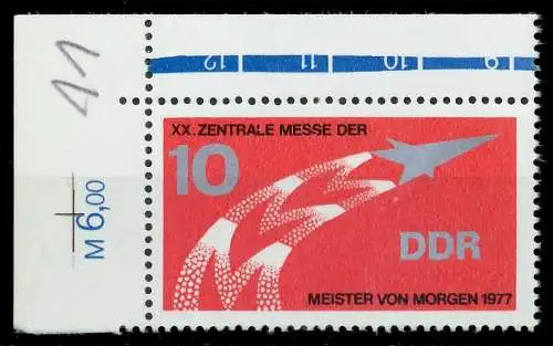 DDR 1977 Nr 2268 postfrisch ECKE-OLI 13BF5A