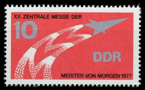 DDR 1977 Nr 2268 postfrisch SBE5ADE