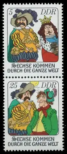 DDR ZUSAMMENDRUCK Nr SZd146 postfrisch SENKR PAAR SBE5B6A