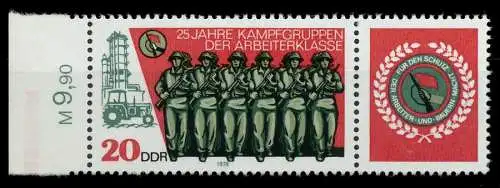 DDR ZUSAMMENDRUCK Nr WZd388 postfrisch WAAGR PAAR SRA 13ED16