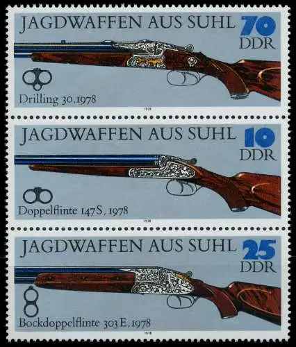 DDR ZUSAMMENDRUCK Nr SZd179 postfrisch 3ER STR SBE835E