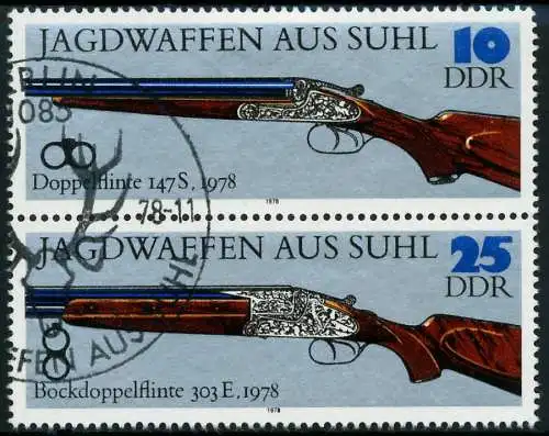 DDR ZUSAMMENDRUCK Nr SZd174 gestempelt 3ER STR 13F046