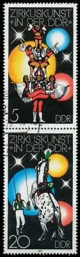 DDR ZUSAMMENDRUCK Nr SZd160 gestempelt SENKR PAAR 14252E