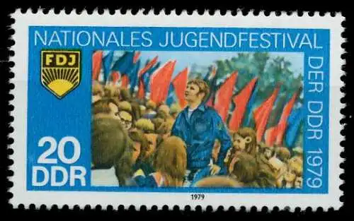 DDR 1979 Nr 2427 postfrisch SBED232
