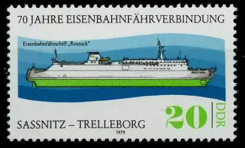 DDR 1979 Nr 2429 postfrisch SBED316