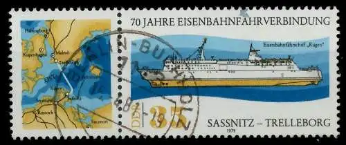 DDR ZUSAMMENDRUCK Nr WZd419 gestempelt WAAGR PAAR 1427FA