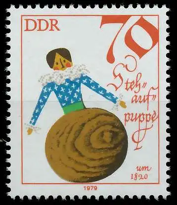 DDR 1979 Nr 2477 postfrisch SBF23FA