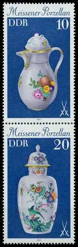 DDR ZUSAMMENDRUCK Nr SZd187 postfrisch SENKR PAAR SBF271E