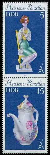 DDR ZUSAMMENDRUCK Nr SZd183 postfrisch SENKR PAAR SBF270E