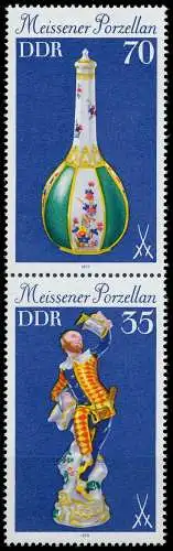 DDR ZUSAMMENDRUCK Nr SZd197 postfrisch SENKR PAAR SBF2782