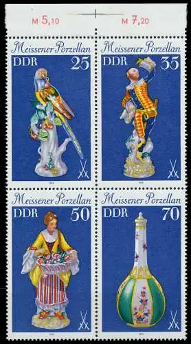 DDR ZUSAMMENDRUCK Nr 2468VB postfrisch VIERERBLOCK ORA 146CD6