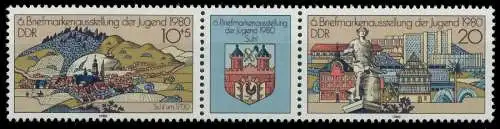 DDR ZUSAMMENDRUCK Nr WZd454 postfrisch 3ER STR SBF92F2