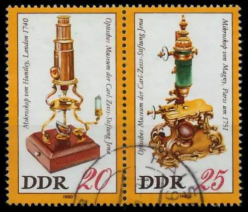 DDR ZUSAMMENDRUCK Nr WZd459 gestempelt WAAGR PAAR 14D91E