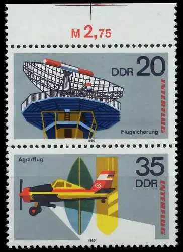 DDR ZUSAMMENDRUCK Nr SZd202 postfrisch SENKR PAAR ORA 14DA1E