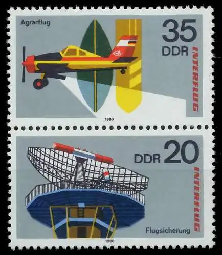 DDR ZUSAMMENDRUCK Nr SZd203 postfrisch SENKR PAAR SBF958A