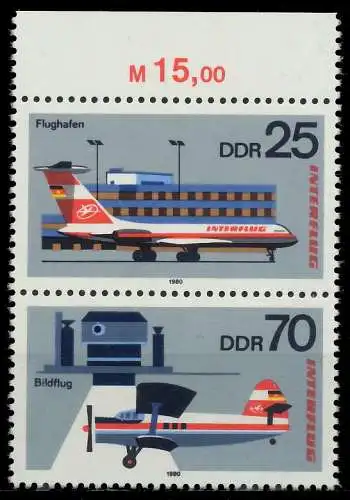 DDR ZUSAMMENDRUCK Nr SZd204 postfrisch SENKR PAAR ORA 14DA5A