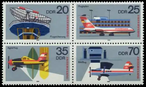 DDR ZUSAMMENDRUCK Nr 2516VB postfrisch VIERERBLOCK SBF9656