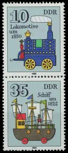 DDR ZUSAMMENDRUCK Nr SZd226 postfrisch SENKR PAAR SBF976A