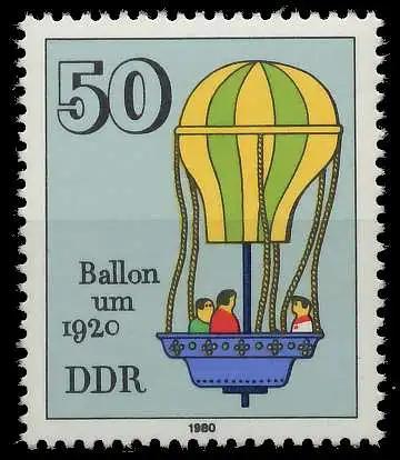 DDR 1980 Nr 2571 postfrisch SBF97E2