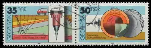 DDR ZUSAMMENDRUCK Nr WZd469 gestempelt WAAGR PAAR 15858A