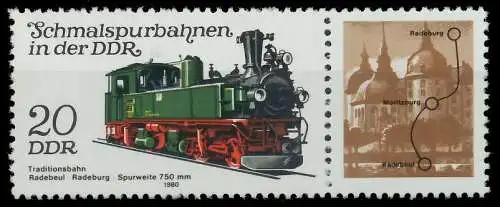 DDR ZUSAMMENDRUCK Nr WZd475 postfrisch WAAGR PAAR SC0E876