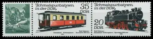 DDR ZUSAMMENDRUCK Nr WZd484 postfrisch 3ER STR SC0E85E