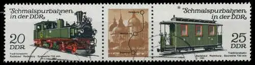 DDR ZUSAMMENDRUCK Nr WZd476 gestempelt 3ER STR 15879E