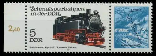 DDR ZUSAMMENDRUCK Nr WZd505 postfrisch WAAGR PAAR SRA SC0EC9E