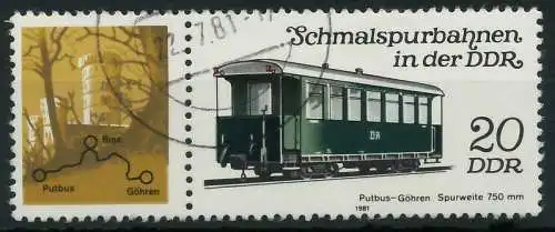 DDR ZUSAMMENDRUCK Nr WZd513 gestempelt WAAGR PAAR 158C86