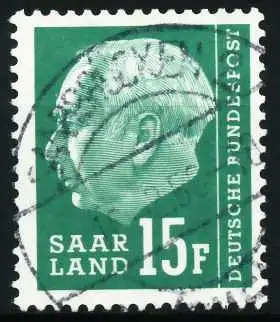 SAAR OPD 1957 Nr 415 gestempelt 5FA21E