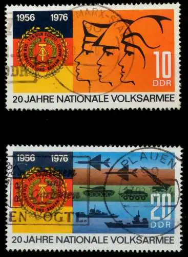 DDR 1976 Nr 2116-2117 gestempelt 69F74E