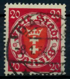 DANZIG 1924 Nr 196xba gestempelt 6D38FE